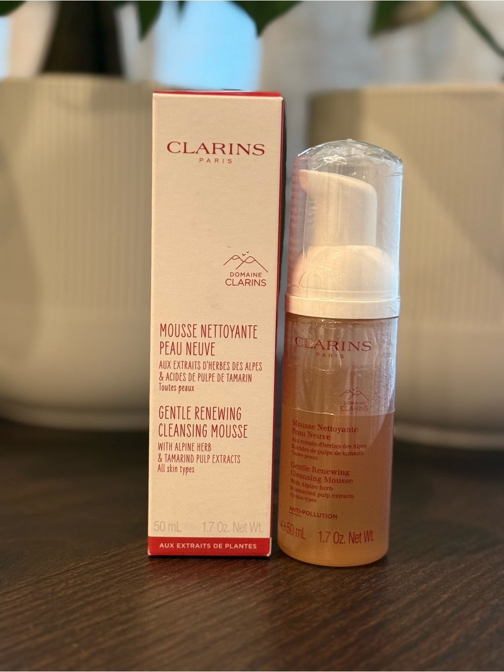 Clarins Gentle Renewing Cleansing Mousse 50ml | New